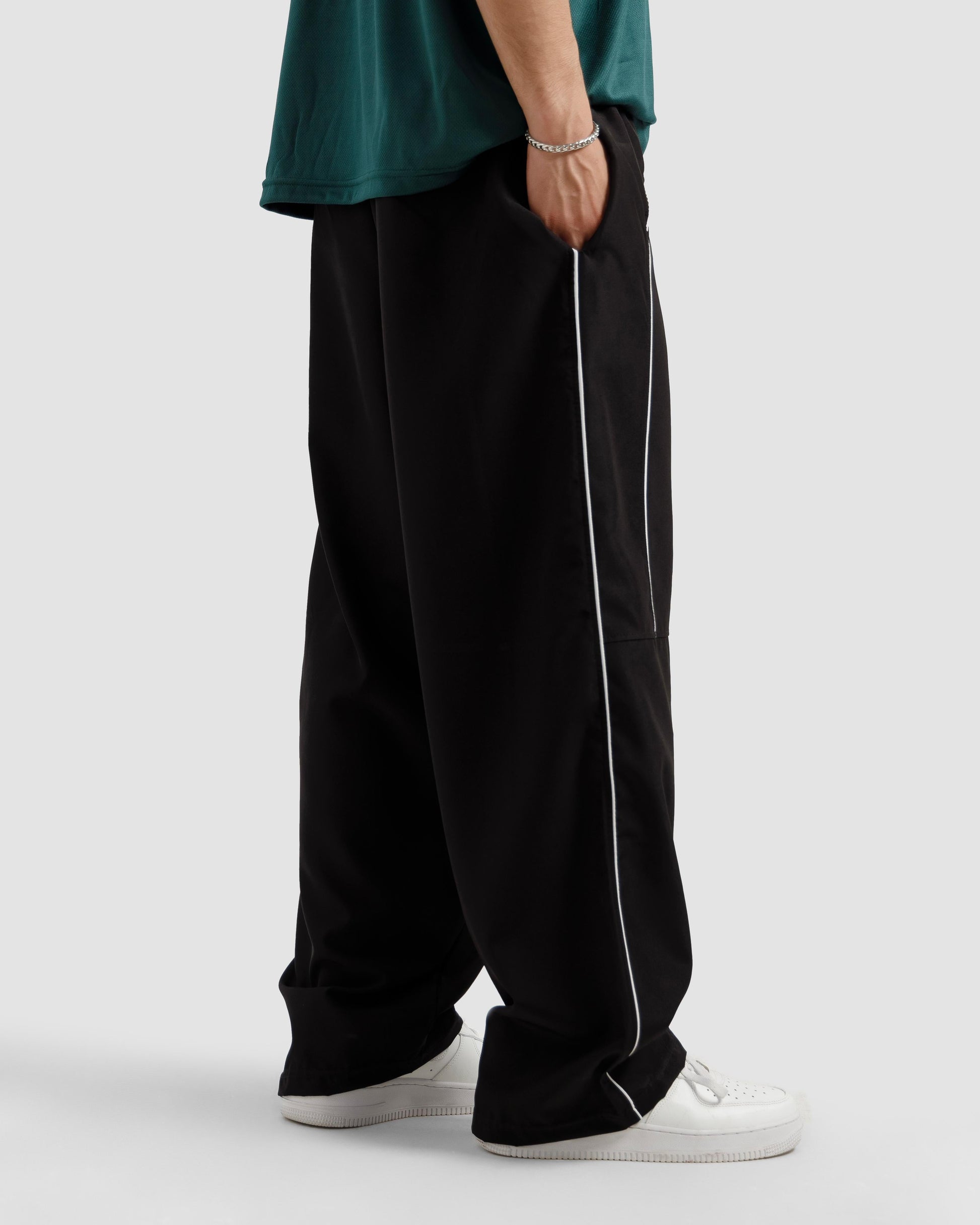 Tech Trousers With Piping Detail