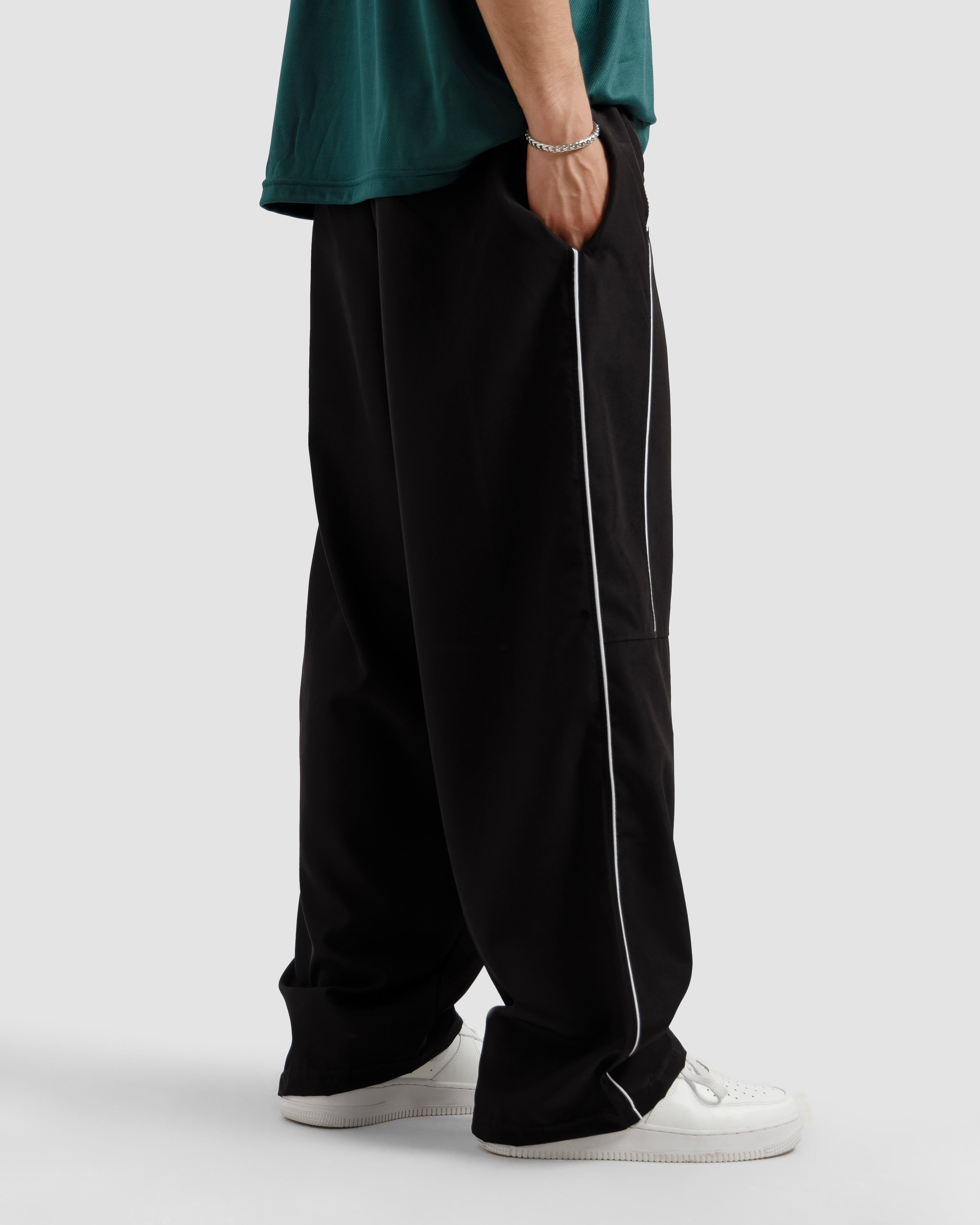 Tech Trousers With Piping Detail