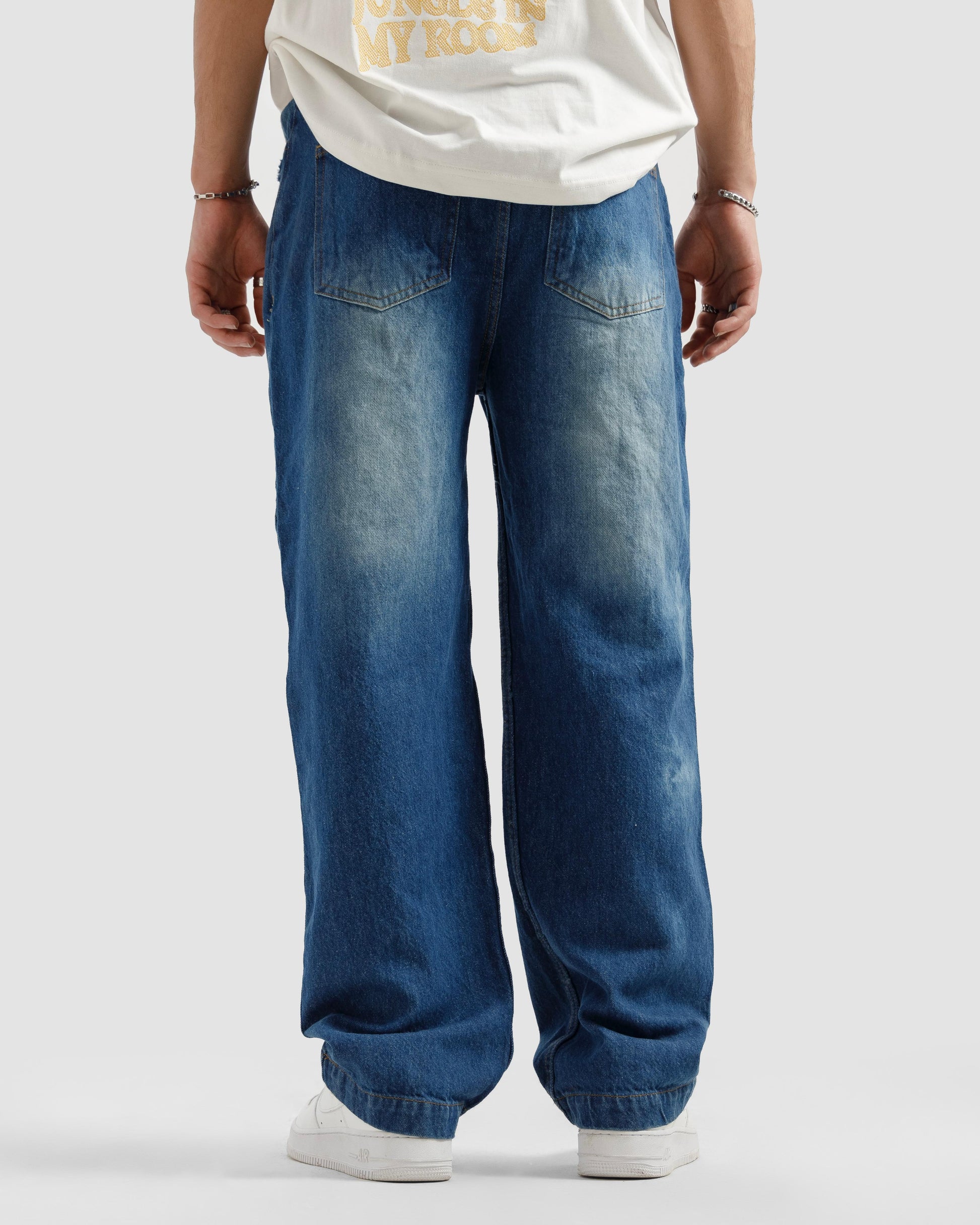 Rebel Straight Fit Jeans
