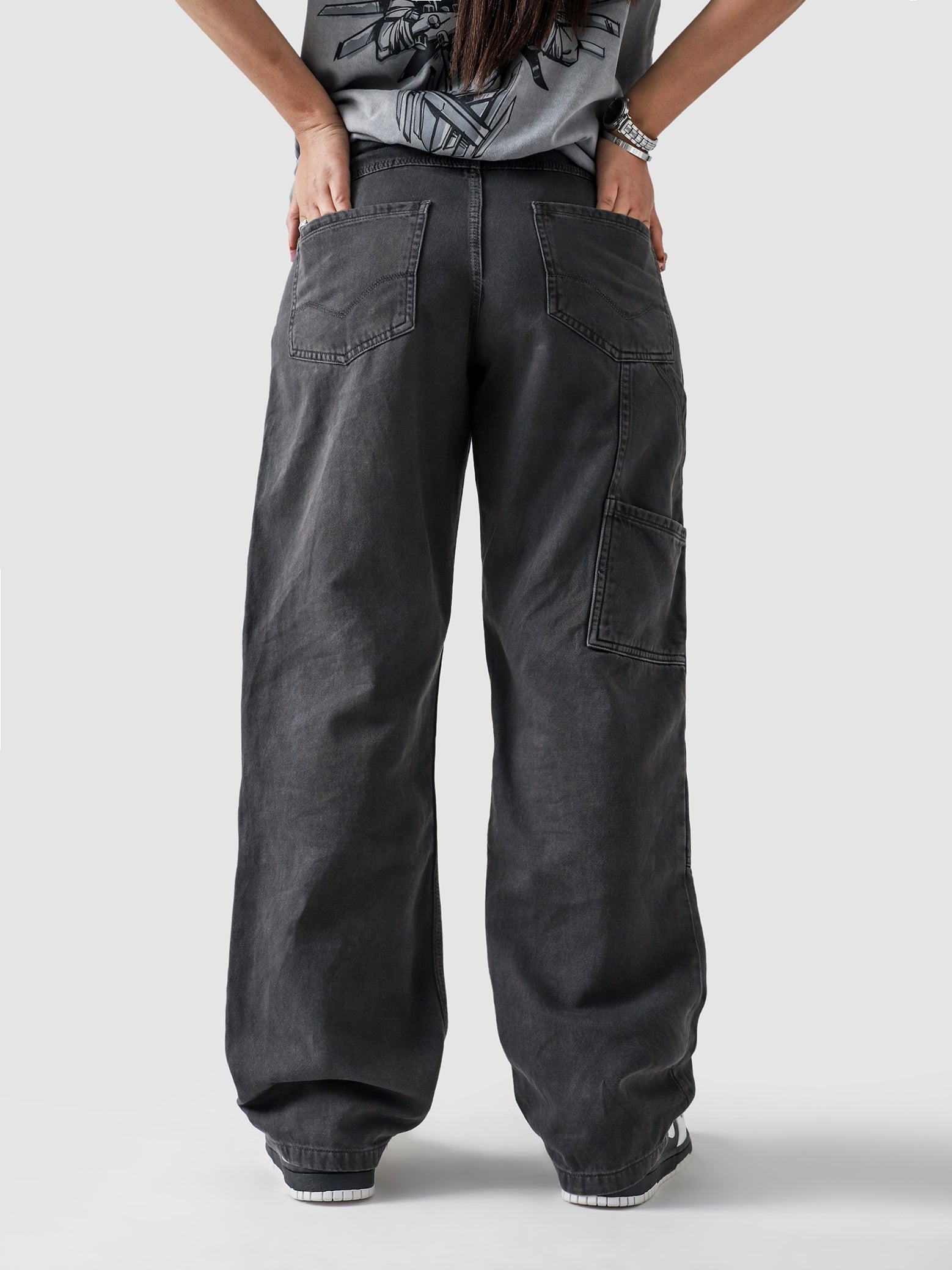 Carpenter Dark Grey Denim - GROOVY