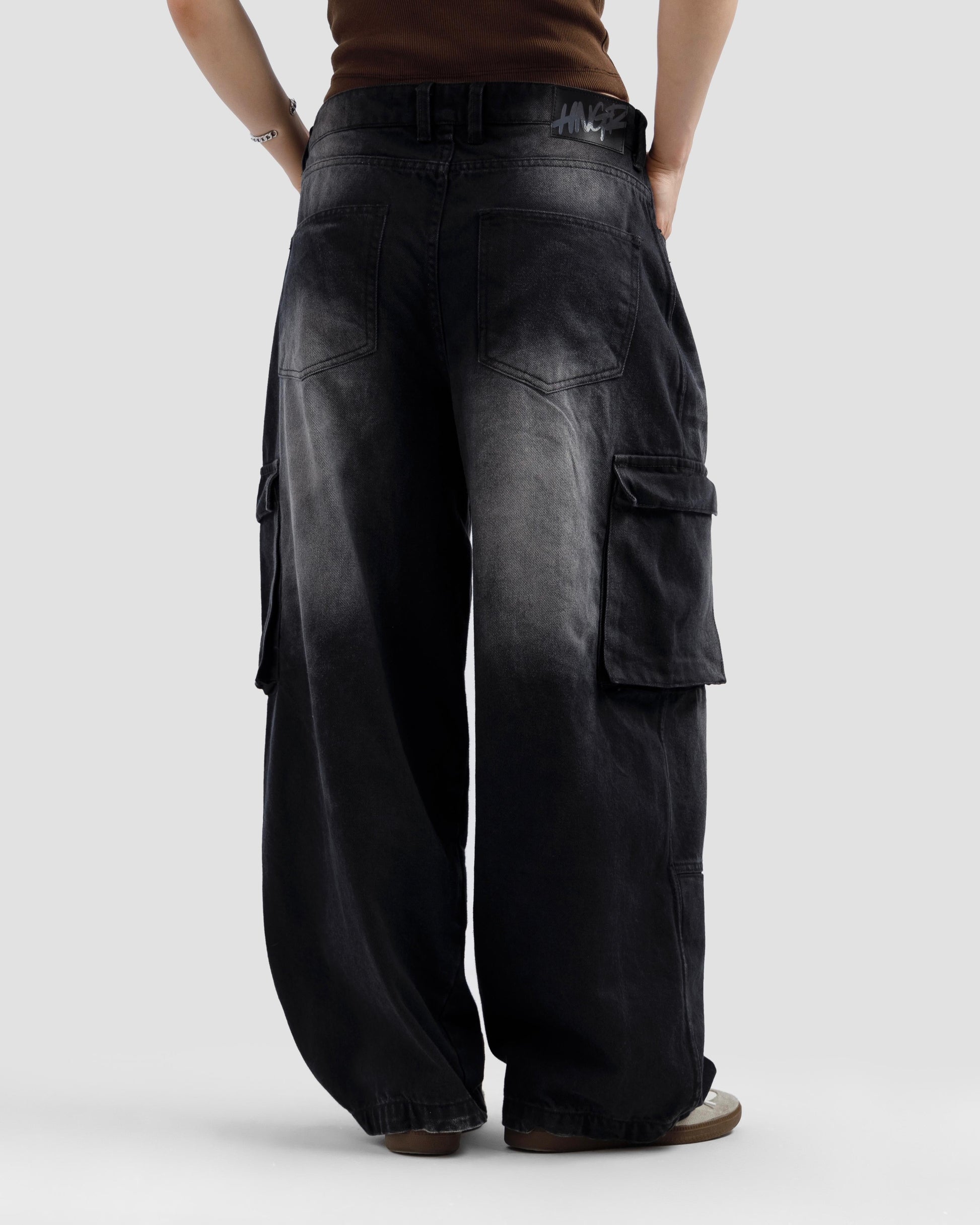 Detailed Cargo Jeans