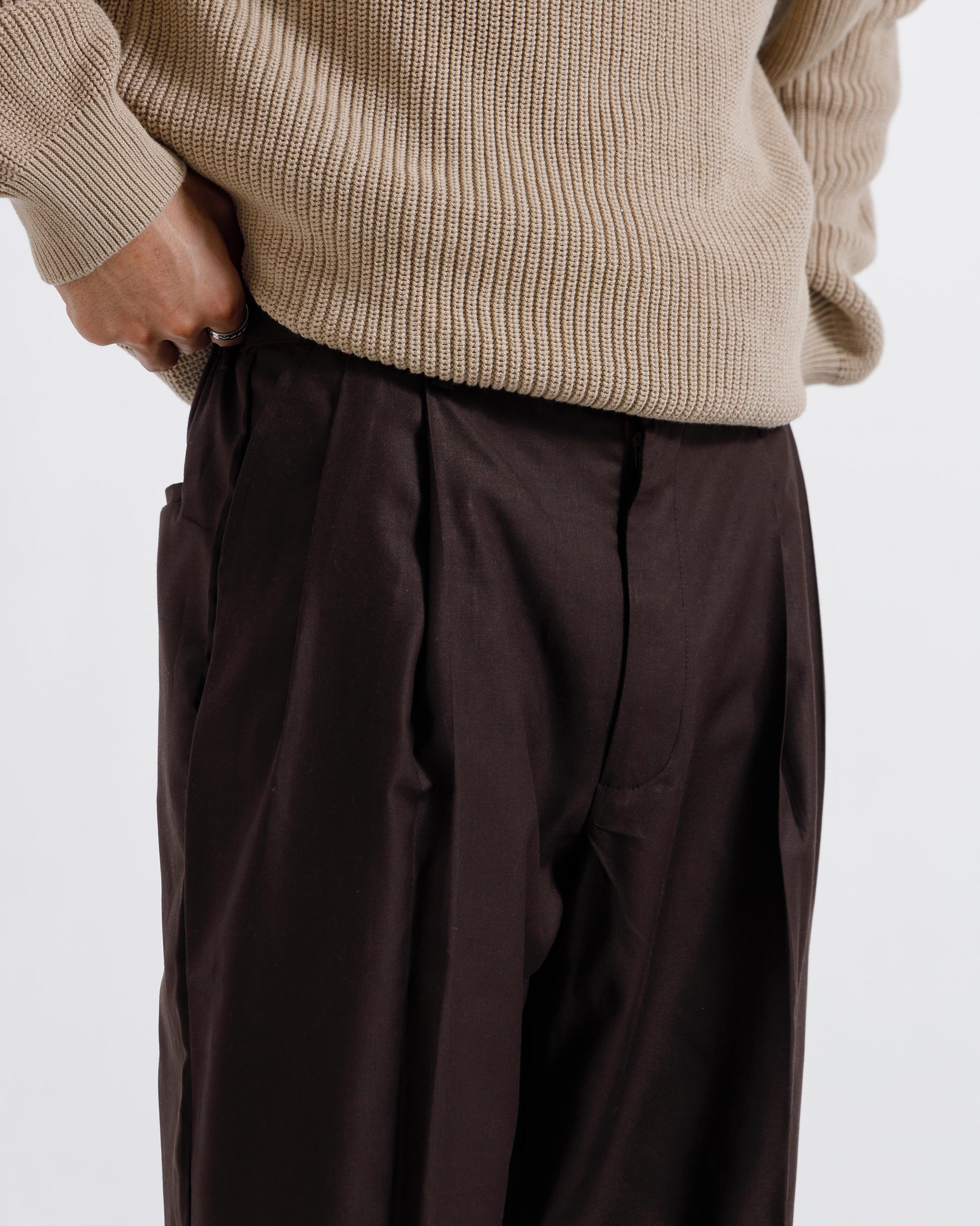 Tailored Pleated Pants