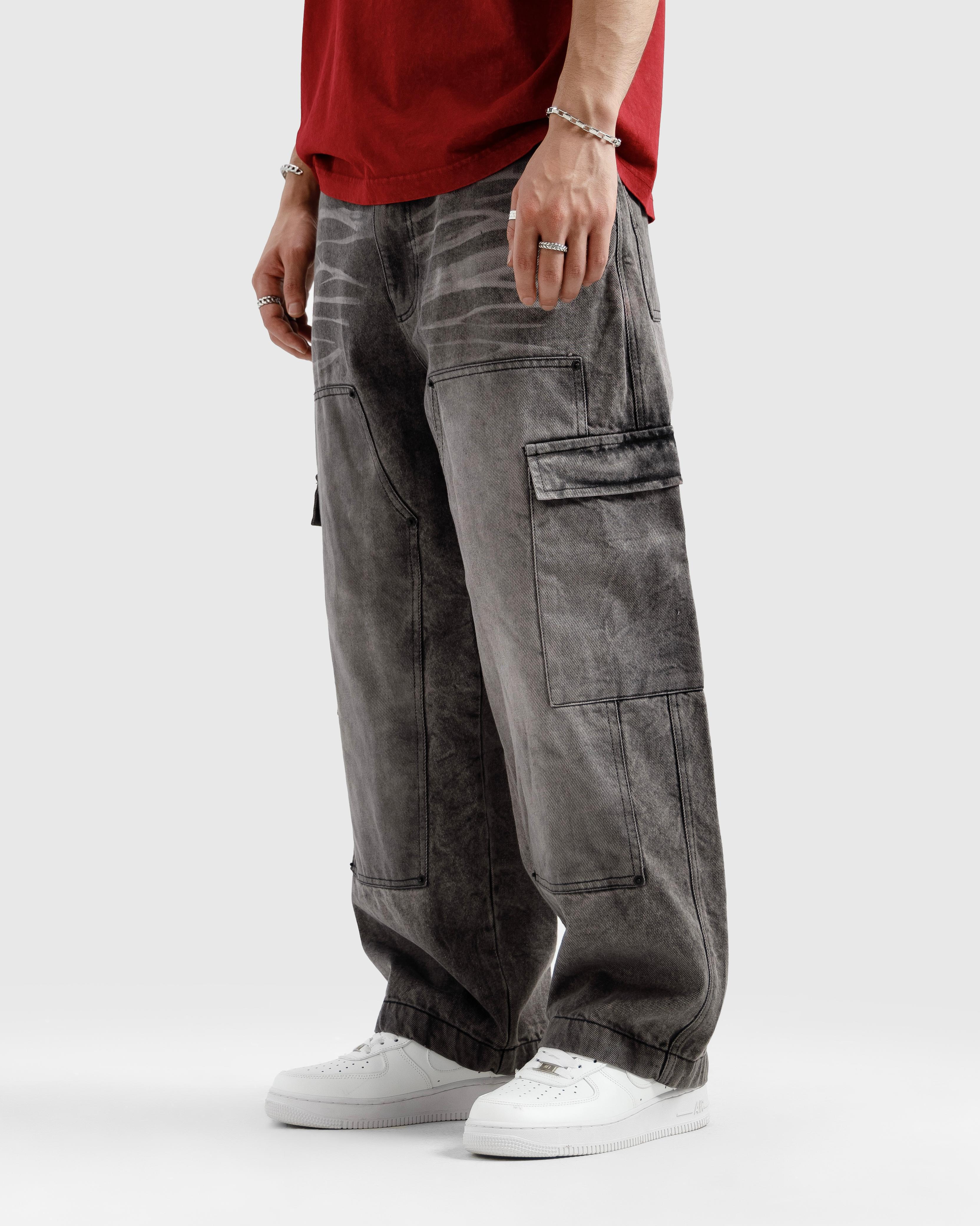 Loose Relaxed Carpenter Cargo Jeans