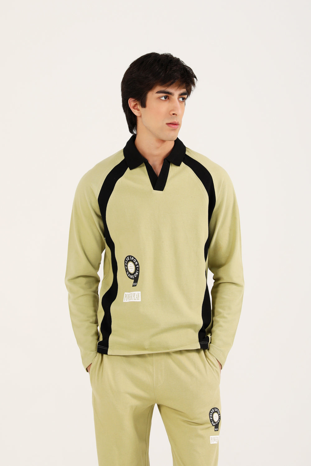 FULL SLEEVE RAGLAN POLO