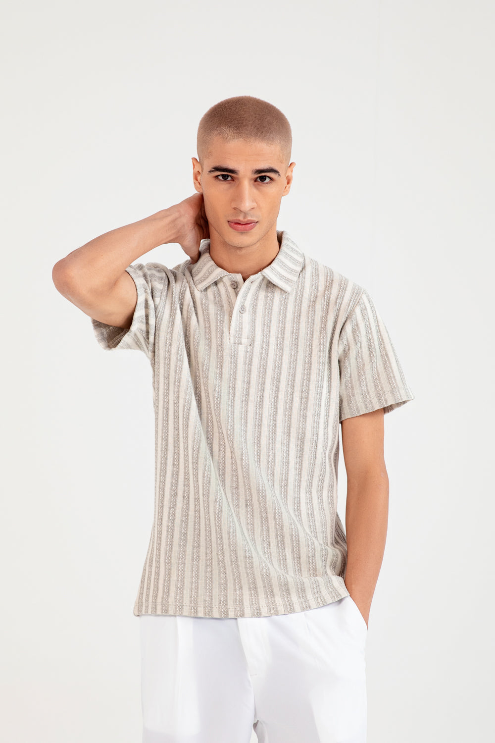 JACQUARD POLO