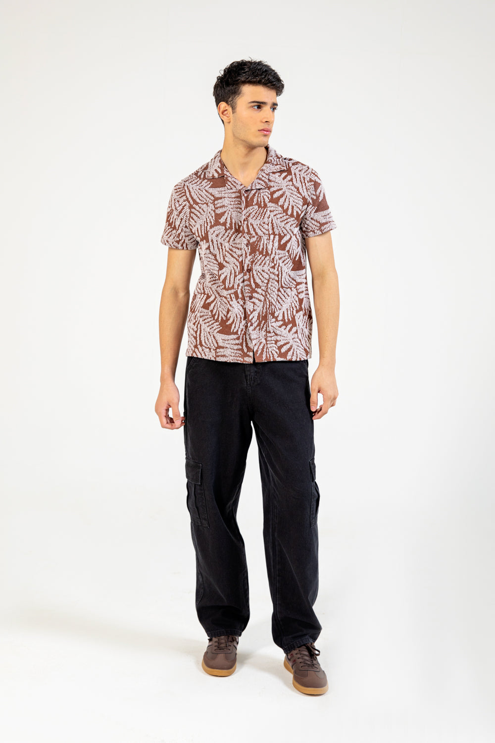 RESORT COLLAR JACQUARD POLO