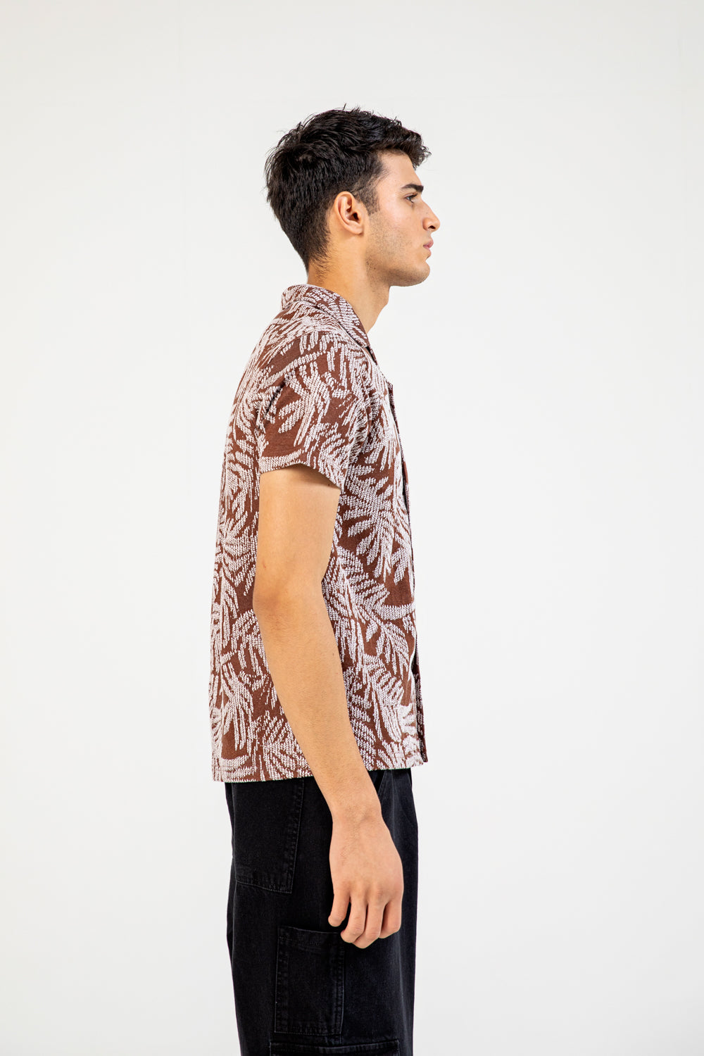 RESORT COLLAR JACQUARD POLO