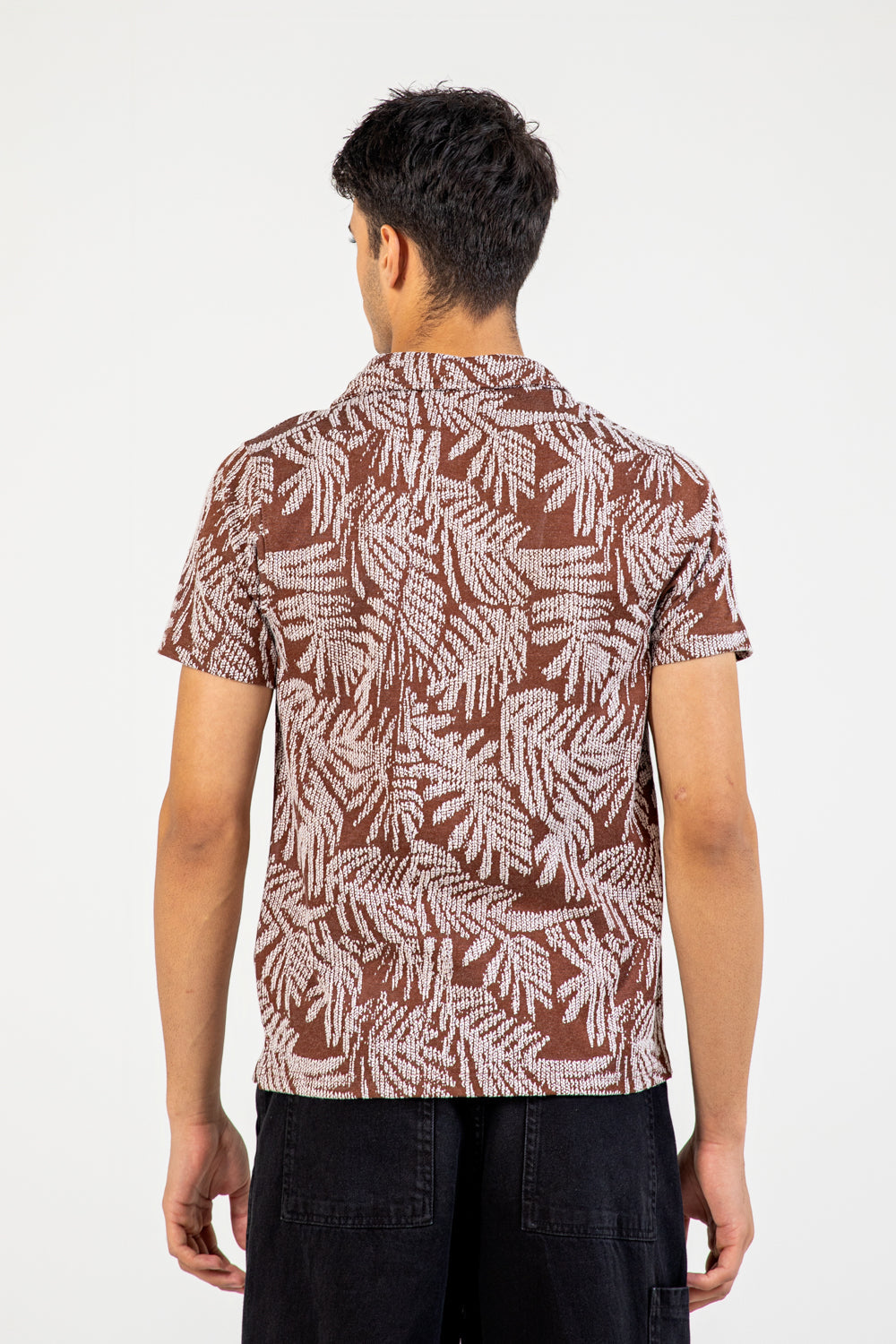 RESORT COLLAR JACQUARD POLO