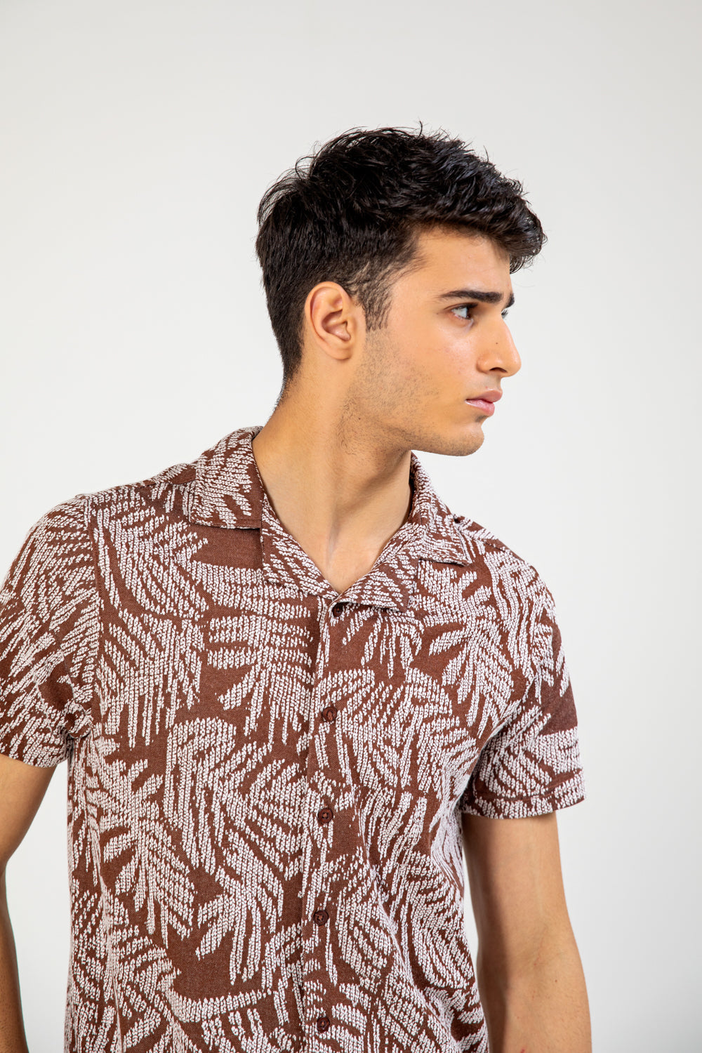 RESORT COLLAR JACQUARD POLO