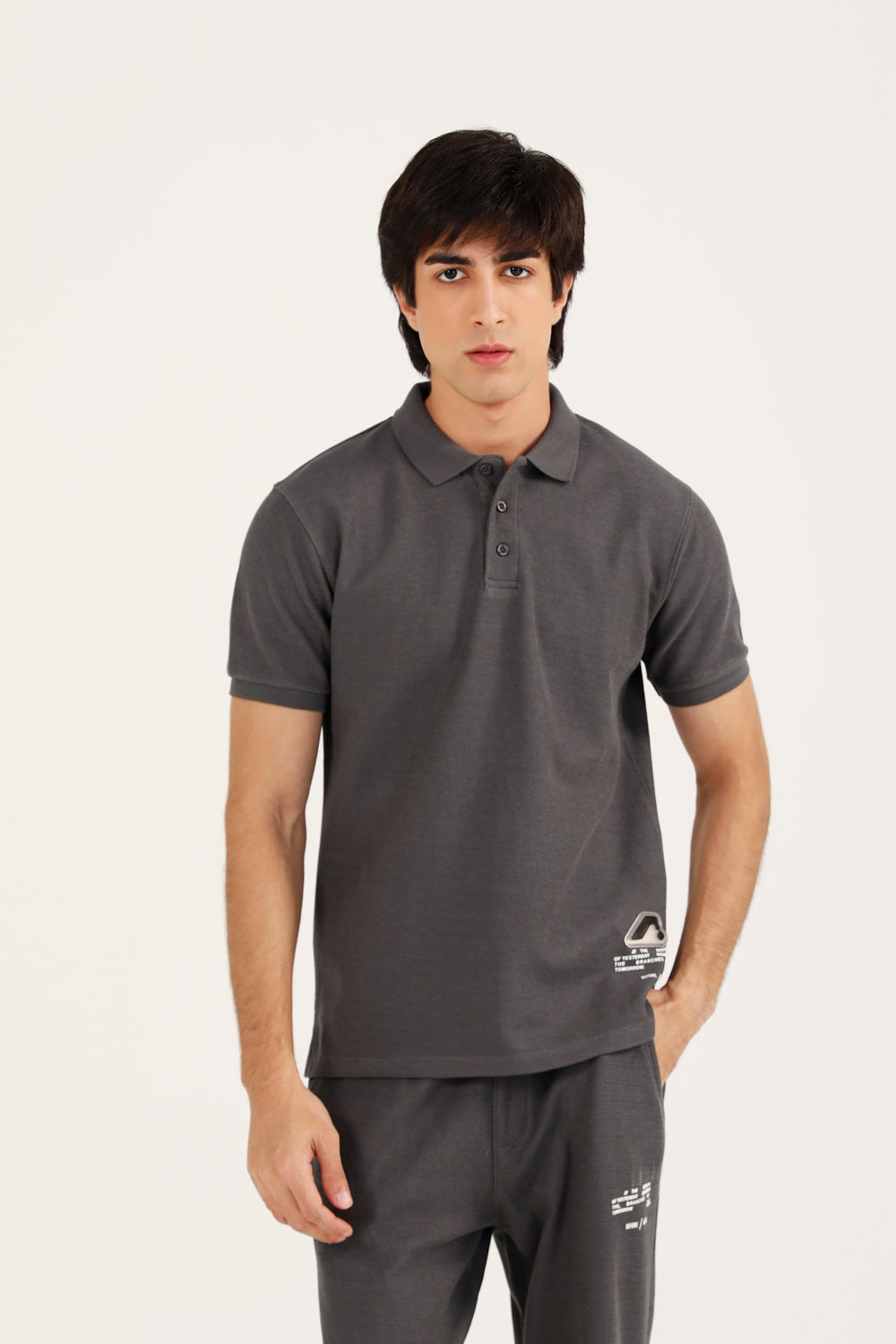 TEXTURED POLO