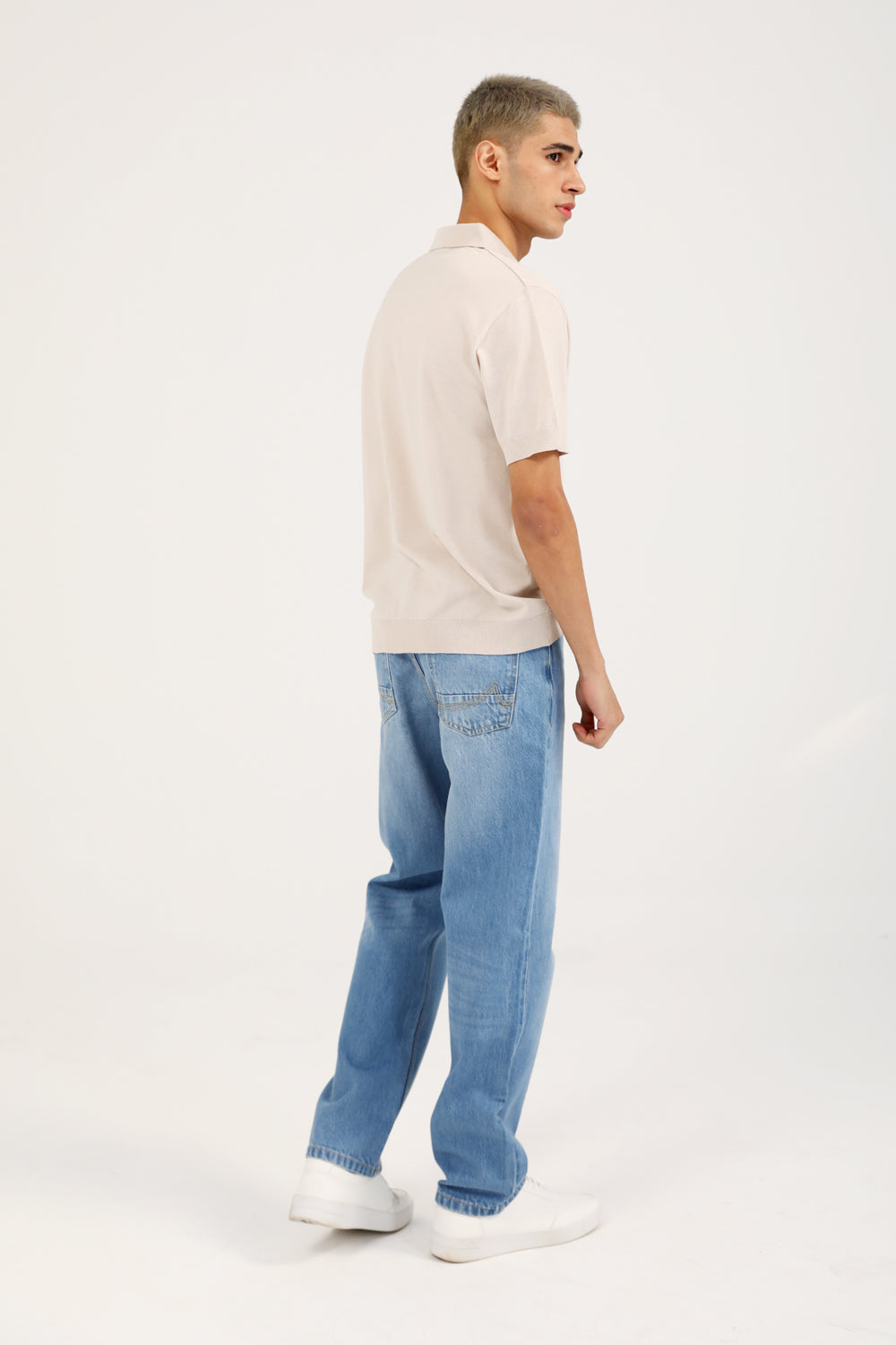 JOHNNY COLLAR KNITTED POLO