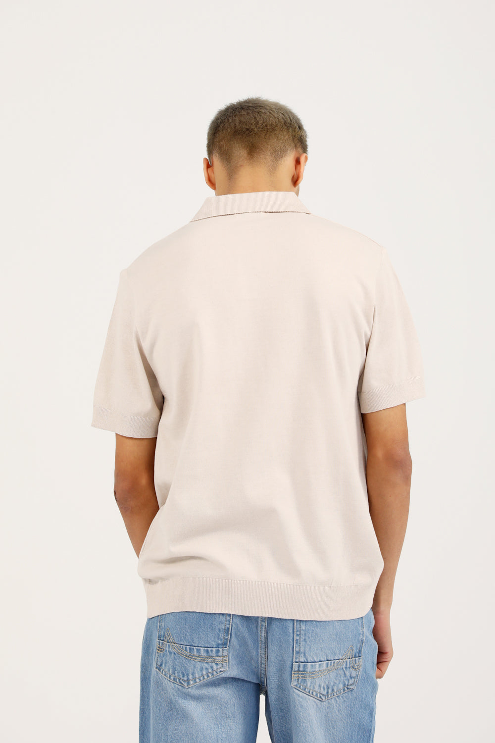 JOHNNY COLLAR KNITTED POLO