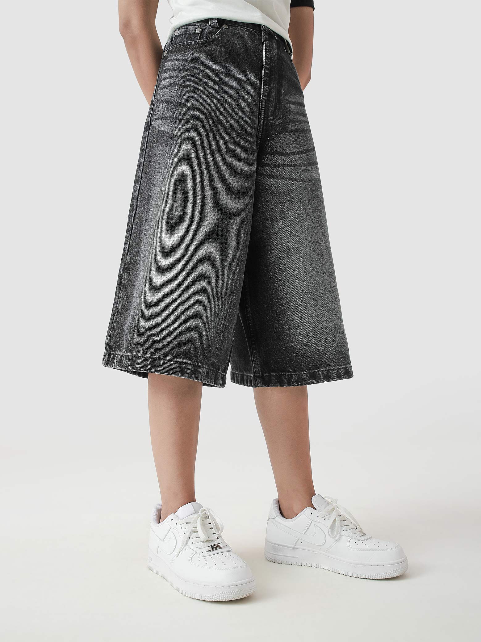 Jorts | Hard Washed Grey