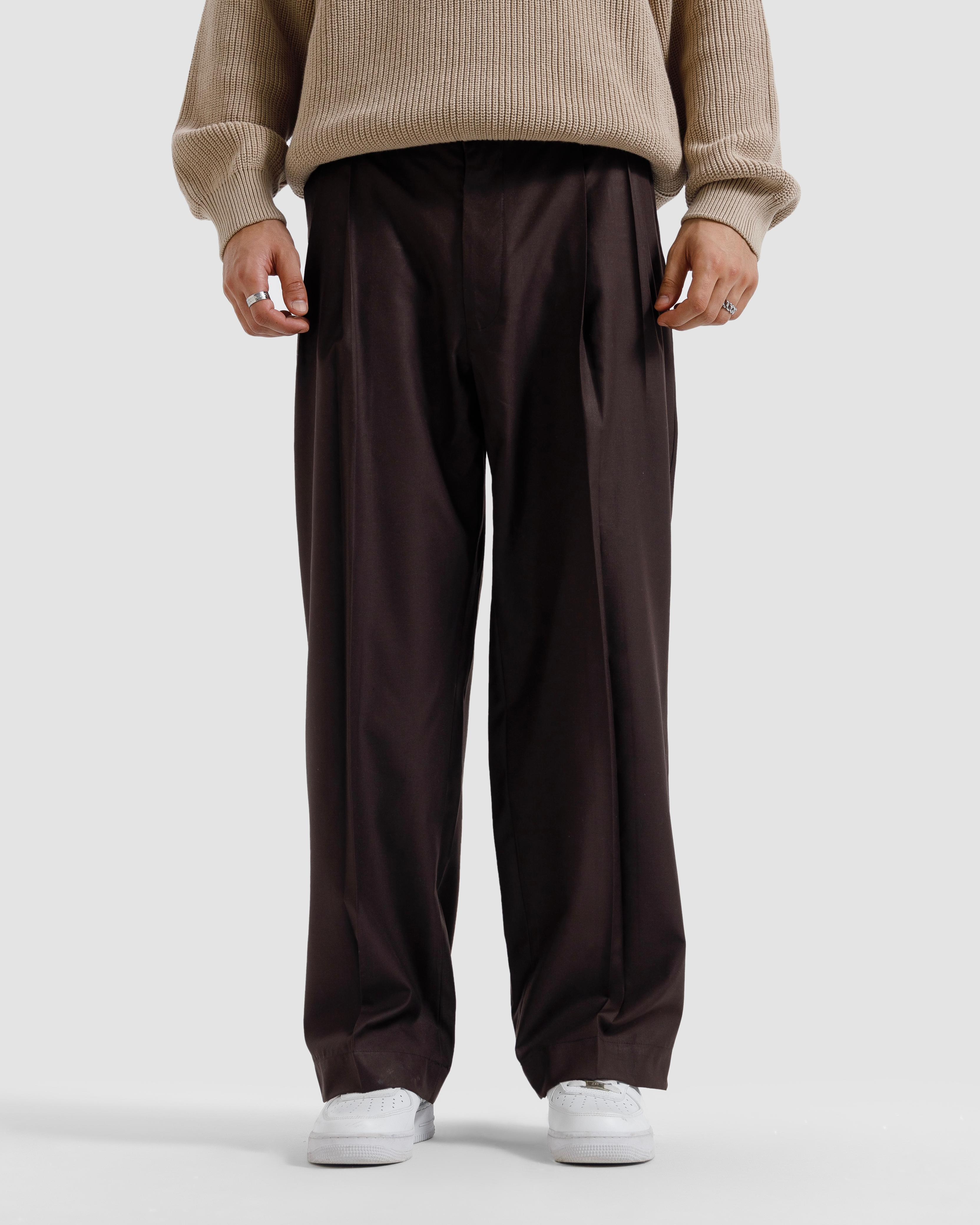 Tailored Pleated Pants