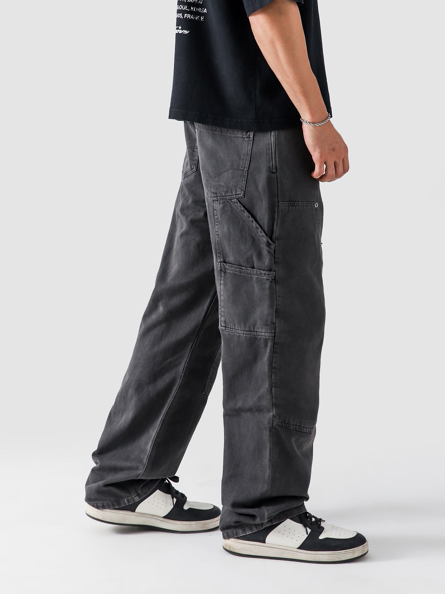 Carpenter Dark Grey Denim - GROOVY