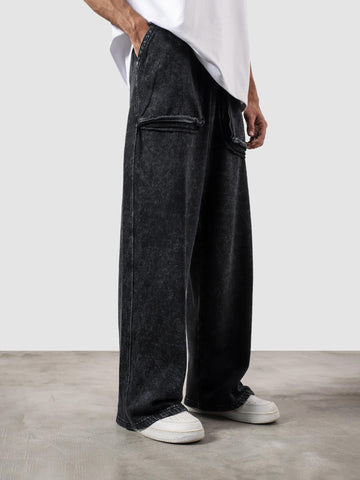 Reverse Washed Cargo Pants
