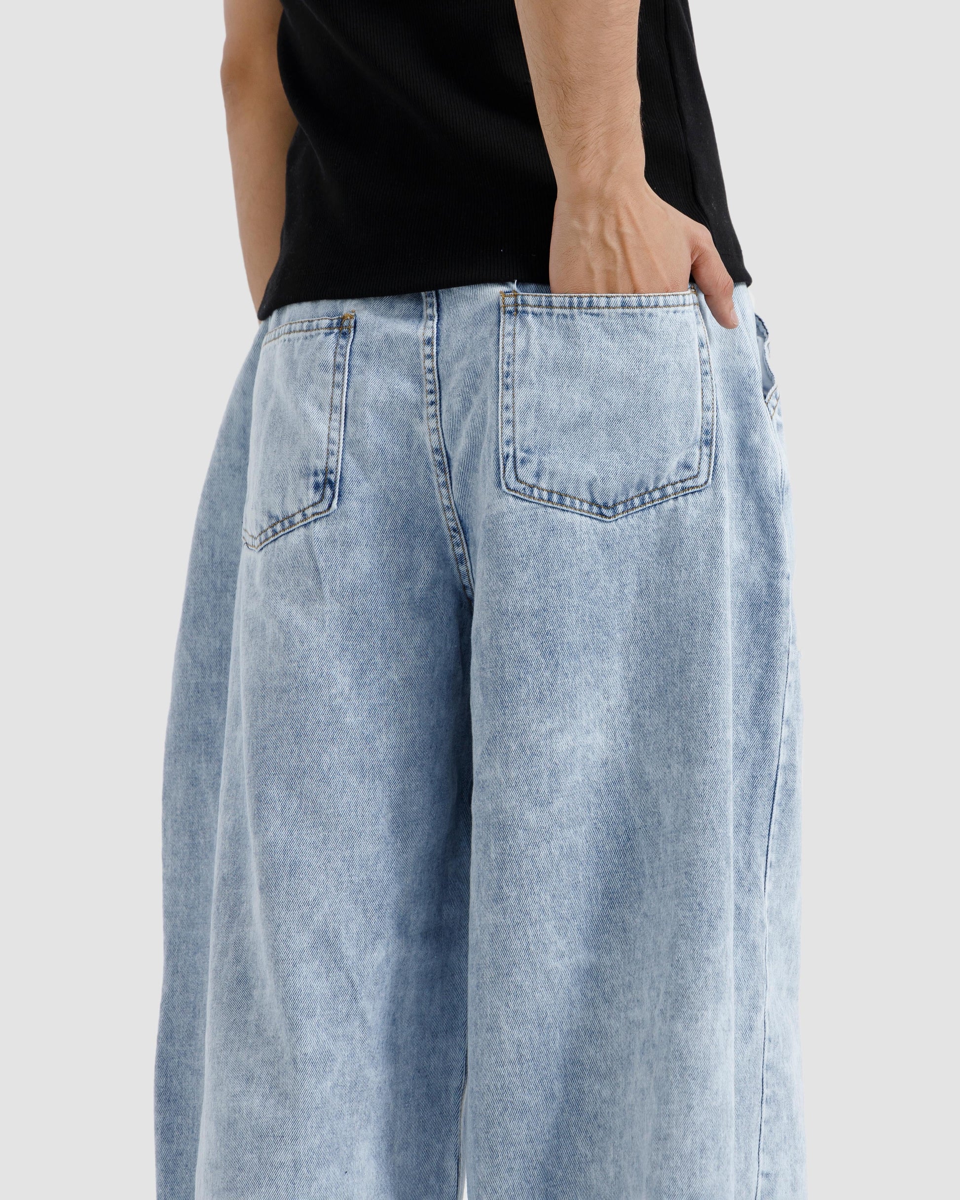 Denim Skater Trouser