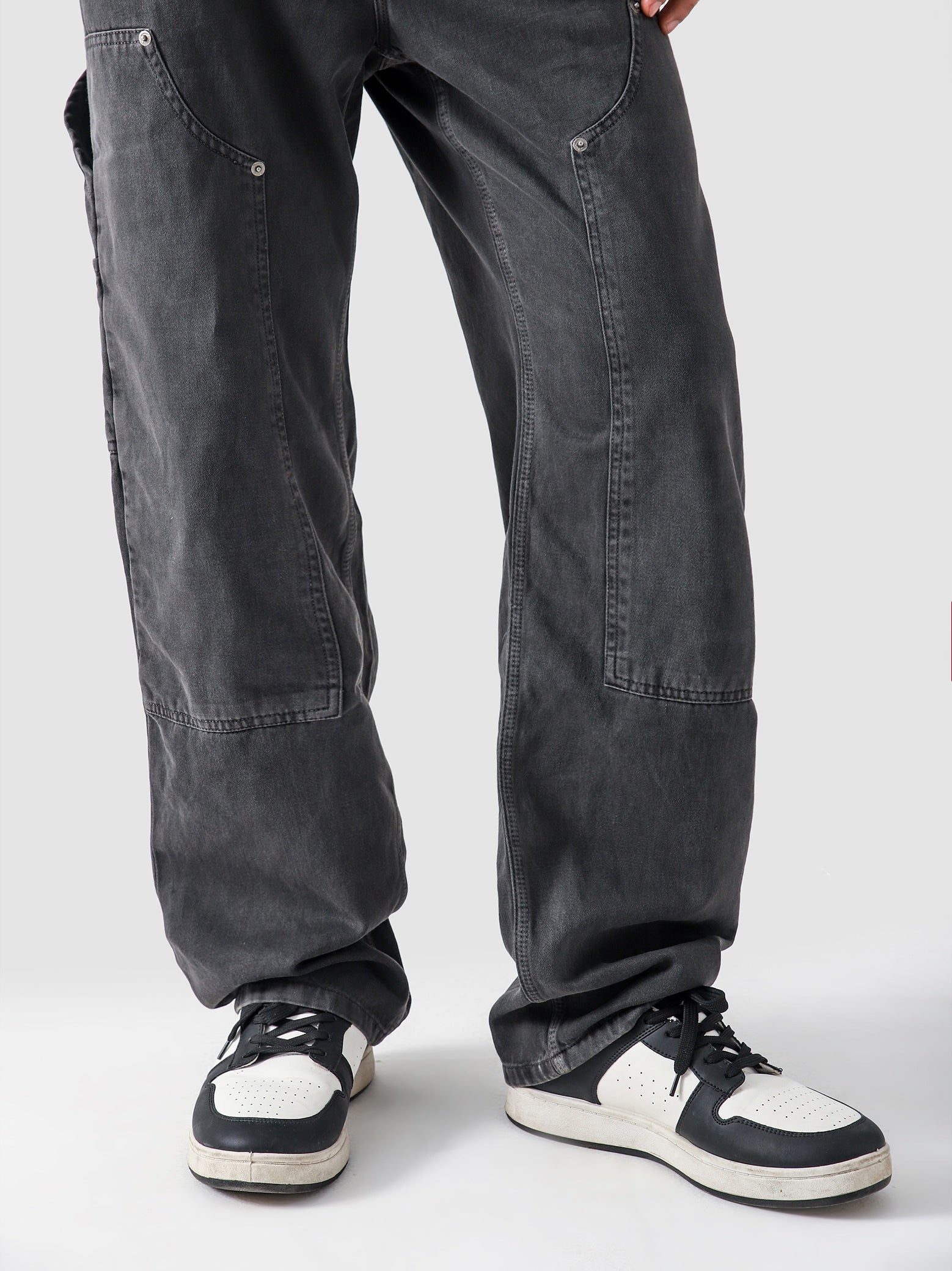 Carpenter Dark Grey Denim - GROOVY