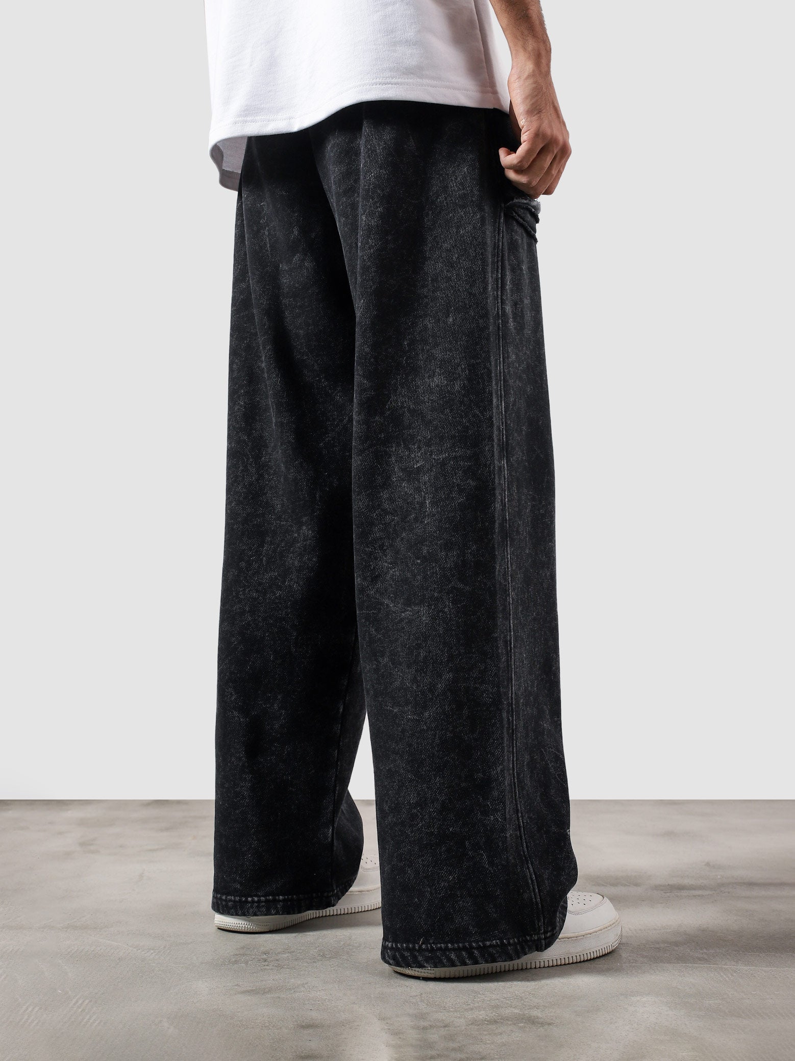 Reverse Washed Cargo Pants