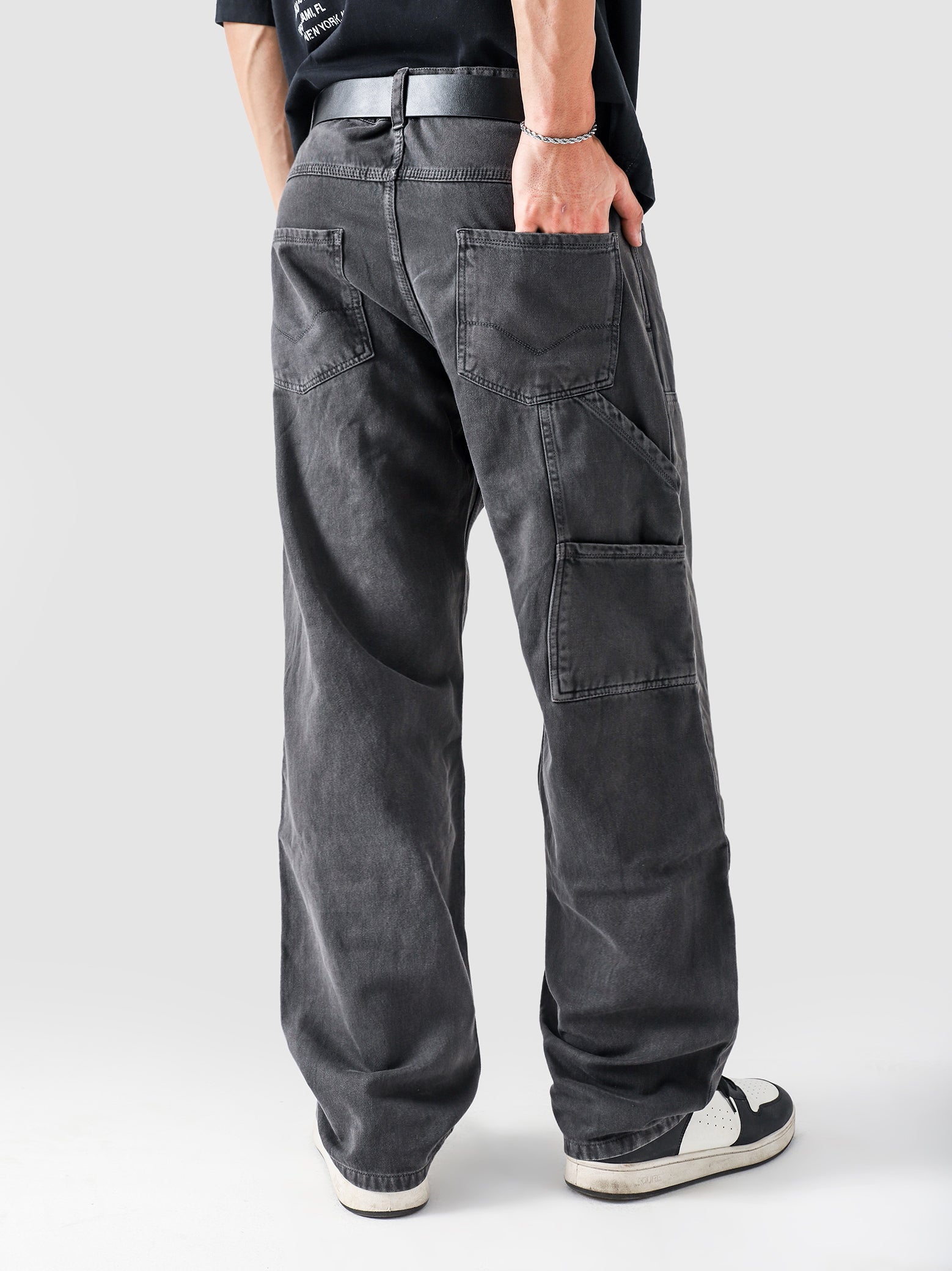 Carpenter Dark Grey Denim - GROOVY