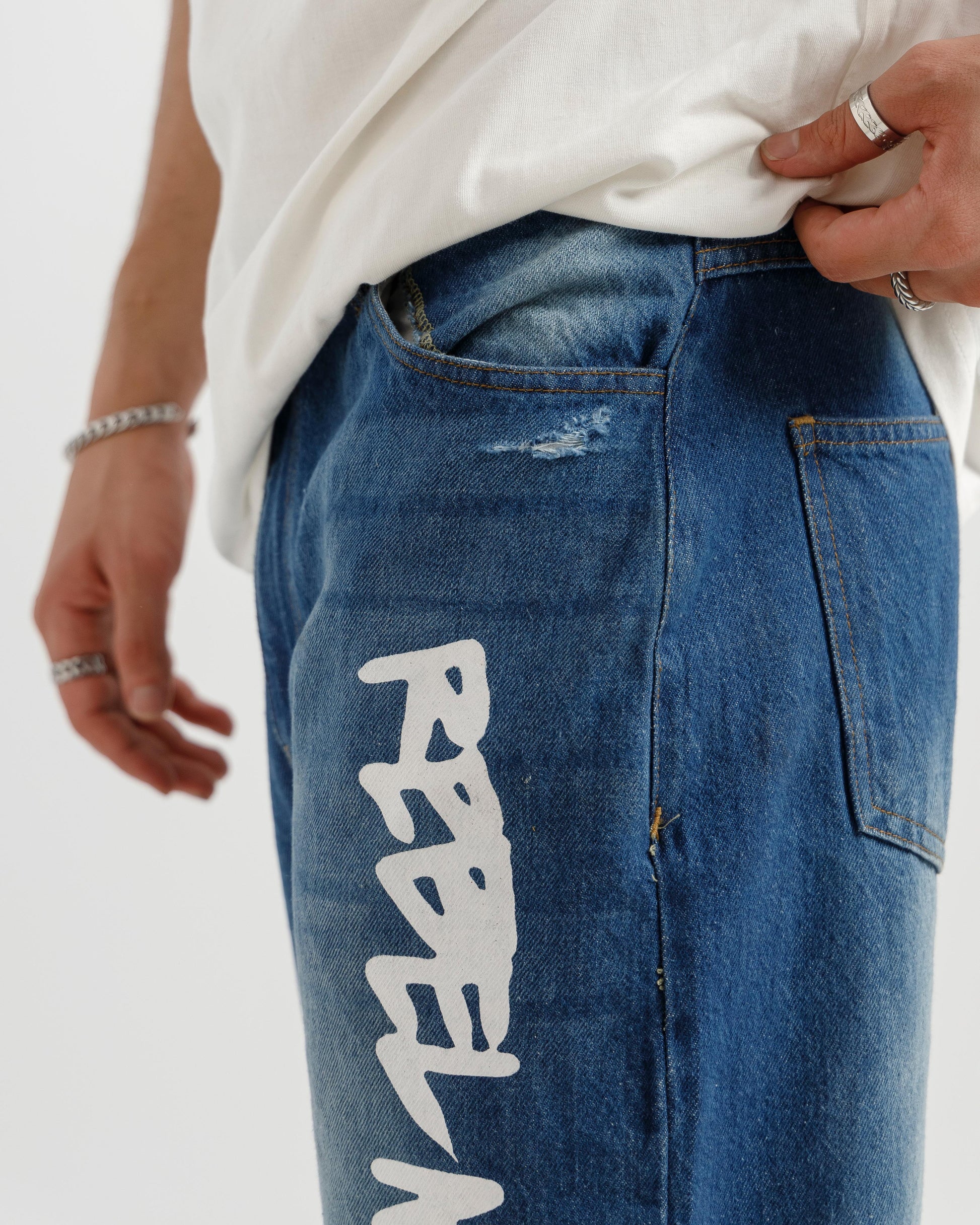 Rebel Straight Fit Jeans