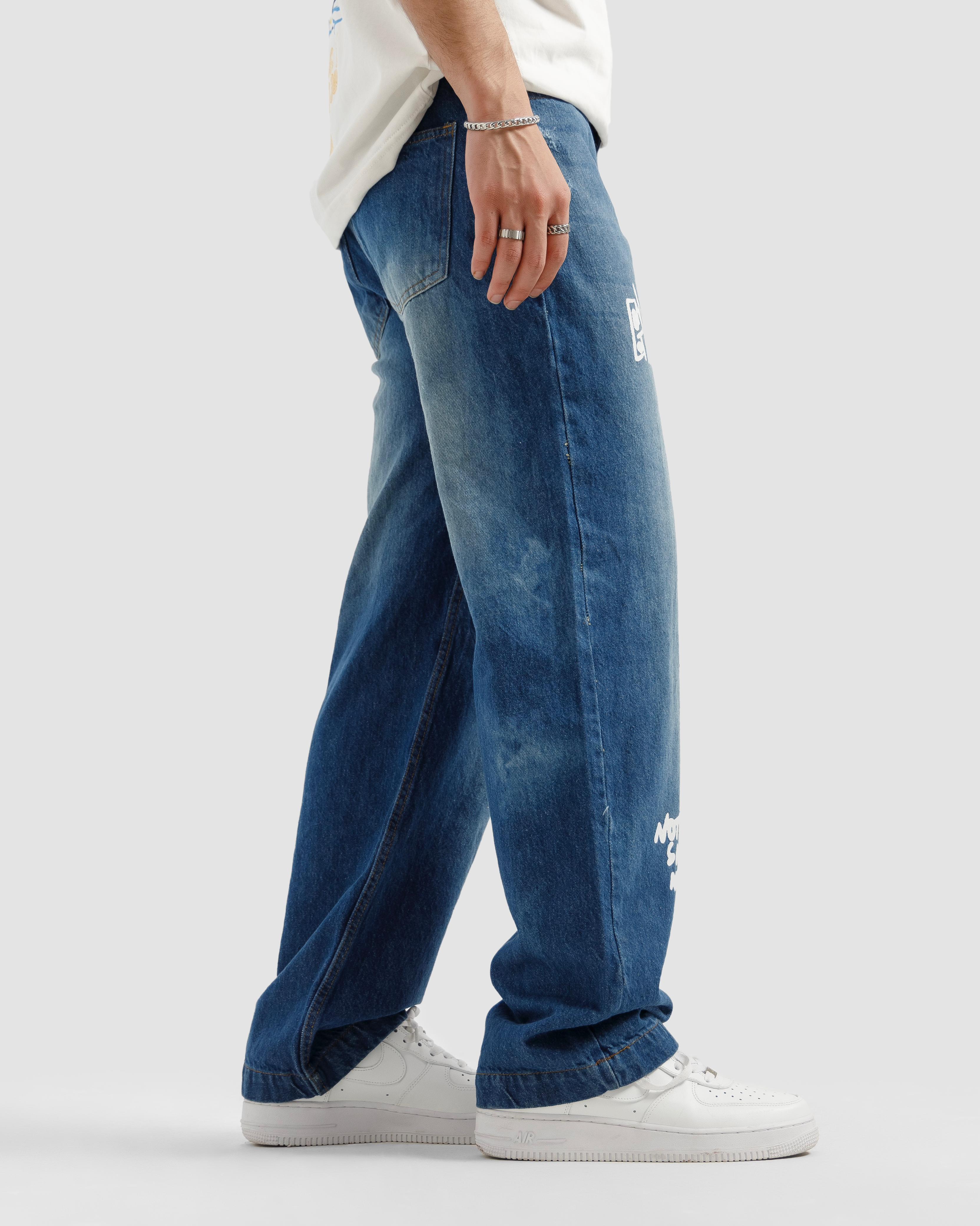 Rebel Straight Fit Jeans