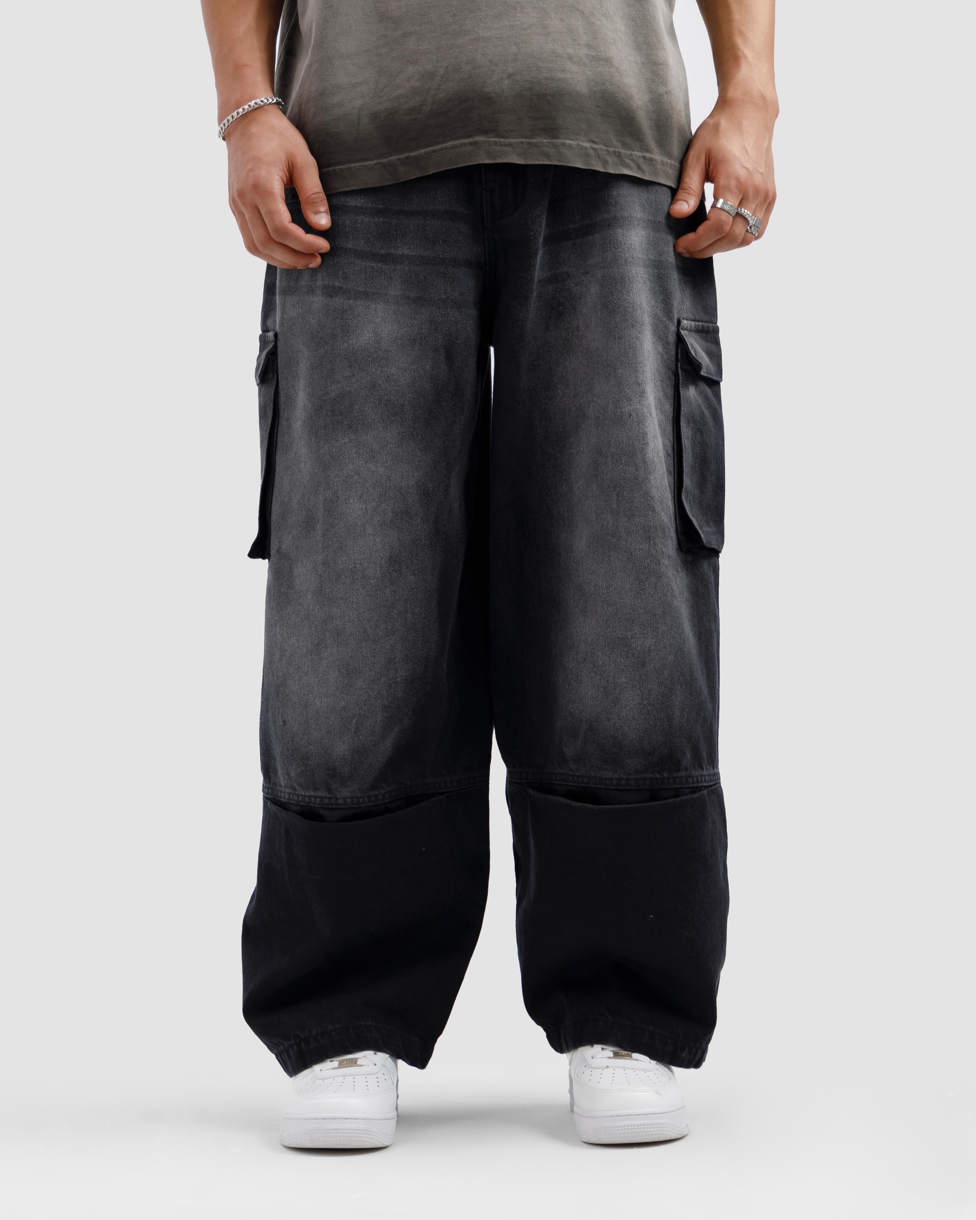 Detailed Cargo Jeans