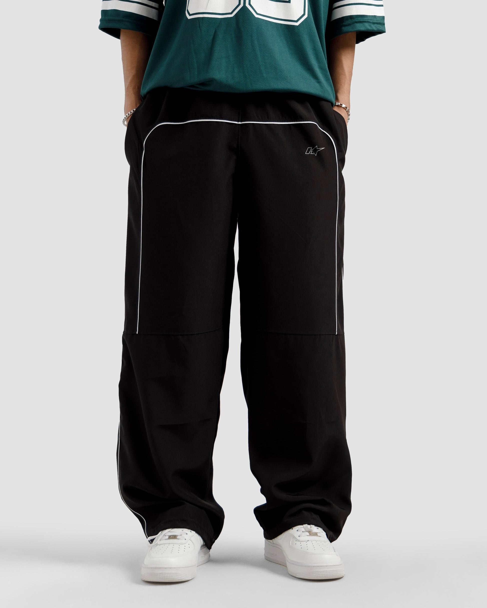 Tech Trousers With Piping Detail