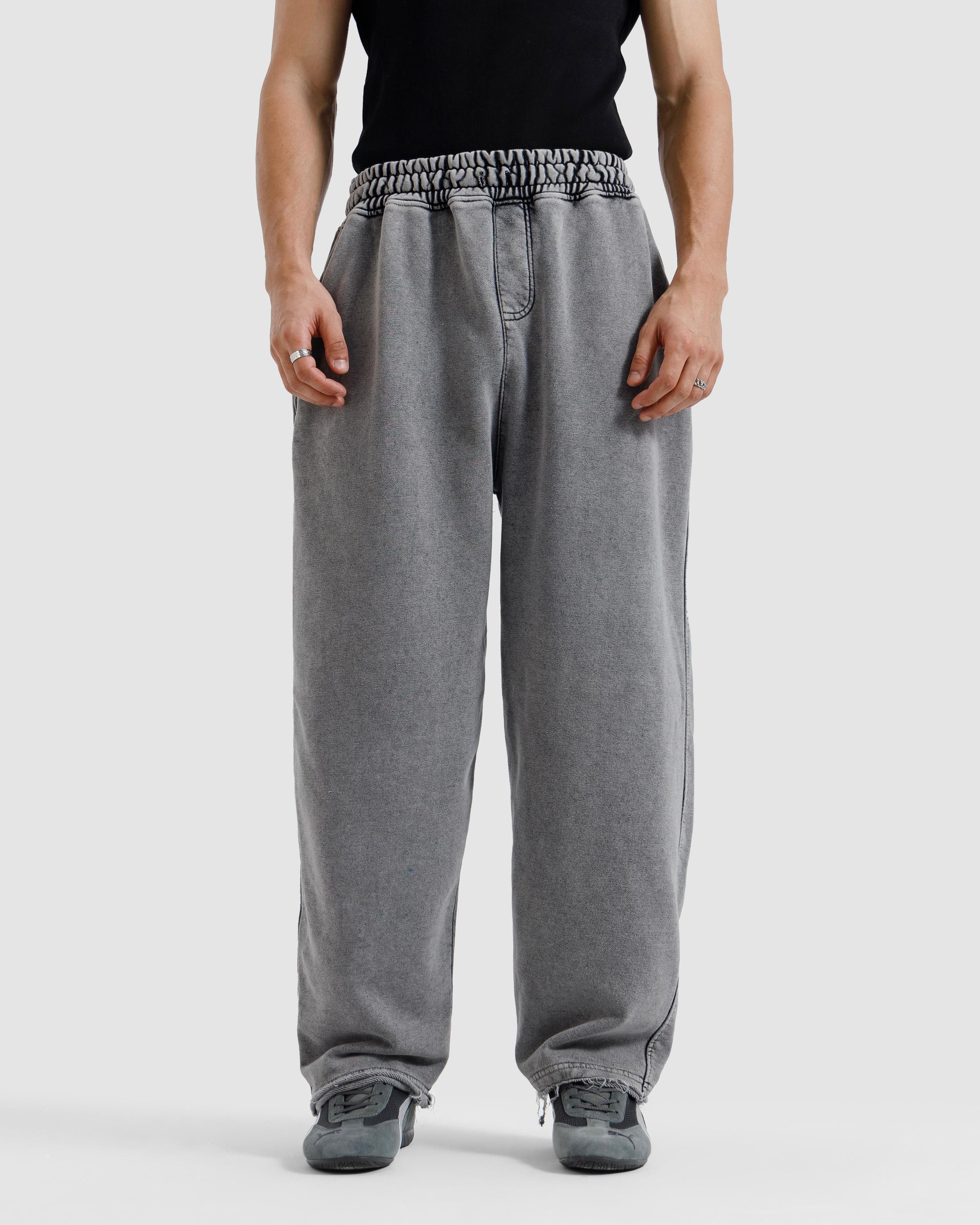 Washed Essential Trousers