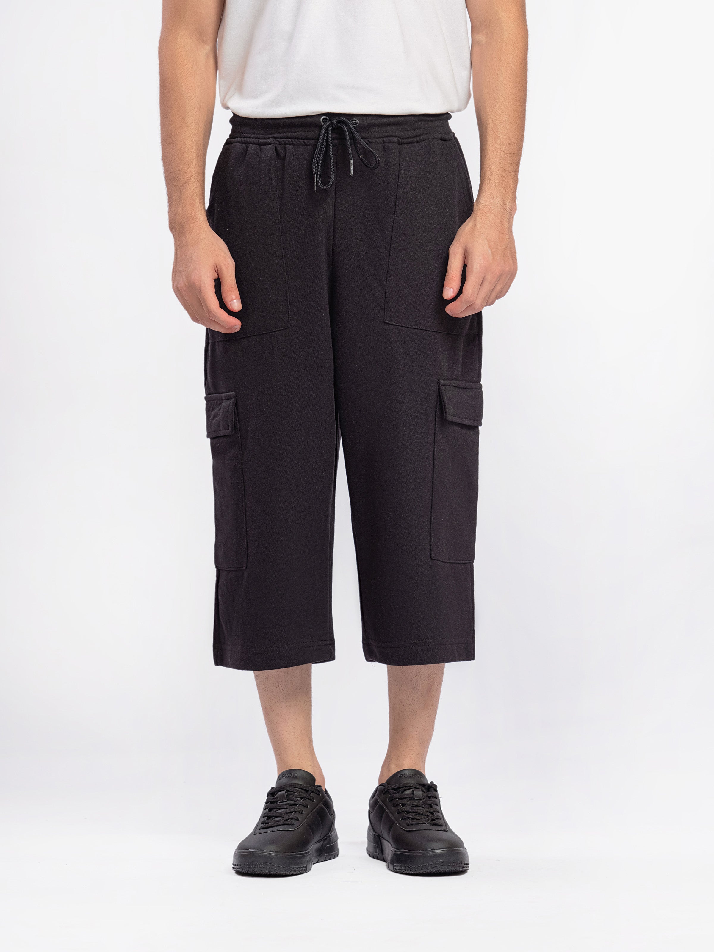 Relaxed Fit Cargo Shorts - FMBSK5-028