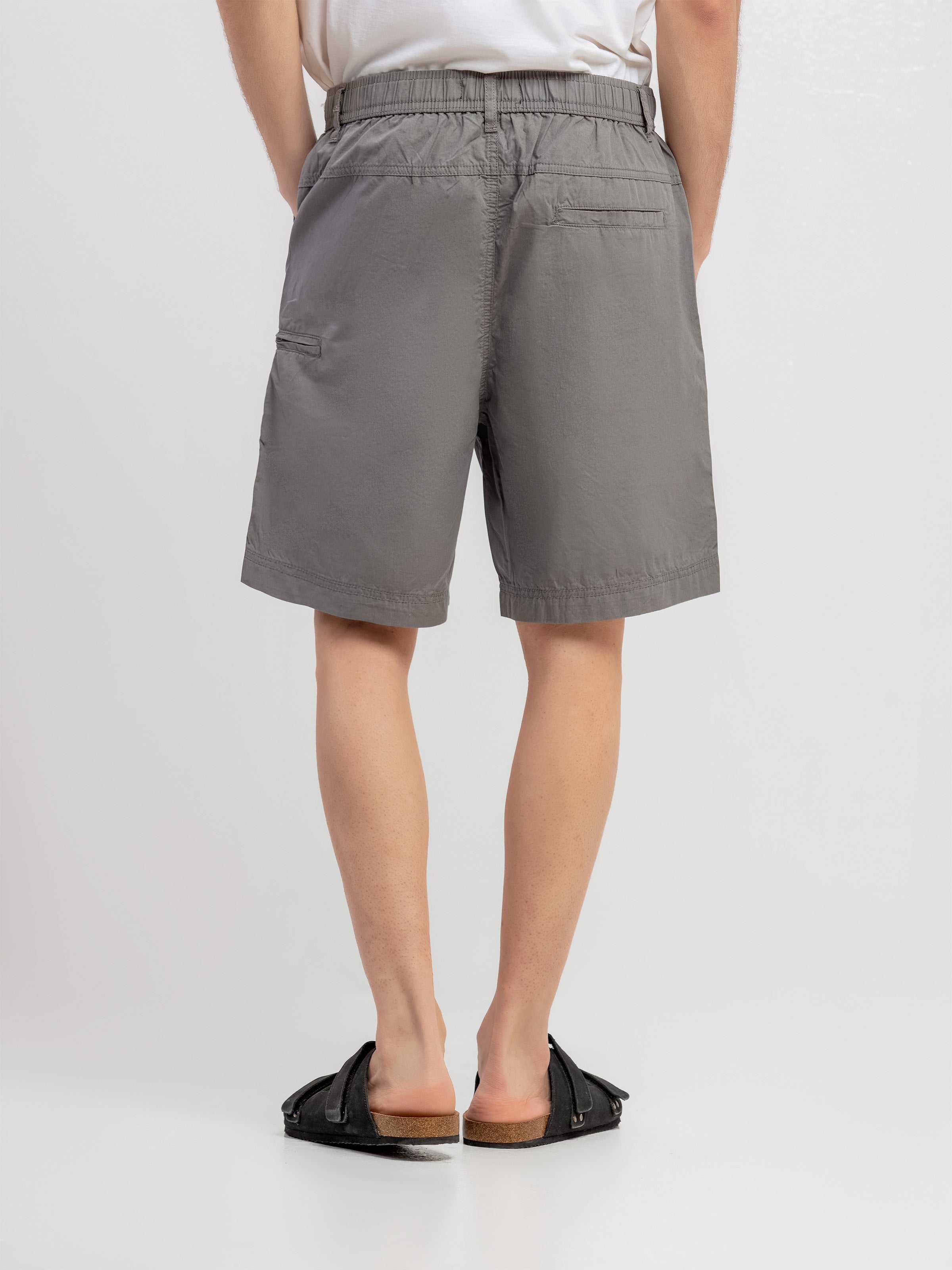 Relaxed Fit Cargo Shorts - FMBSW25-004