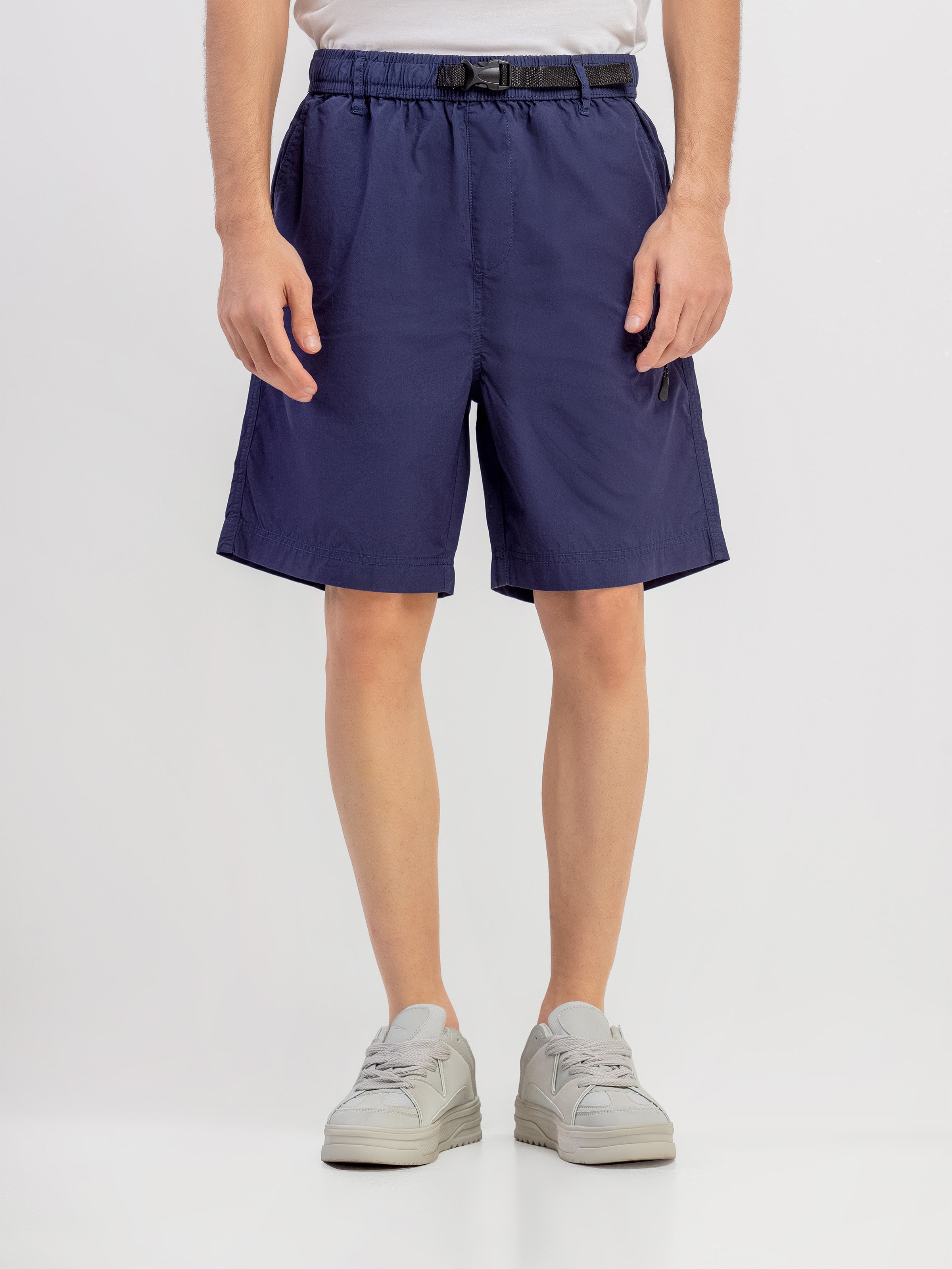 Relaxed Fit Cargo Shorts - FMBSW25-006