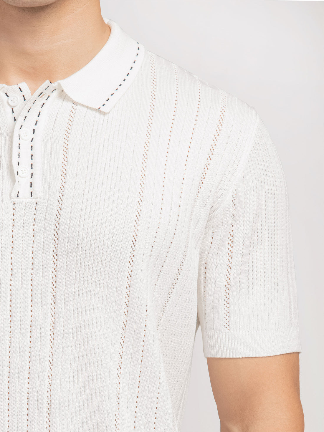 Regular Fit Knitted Polo - FMTCP5-201