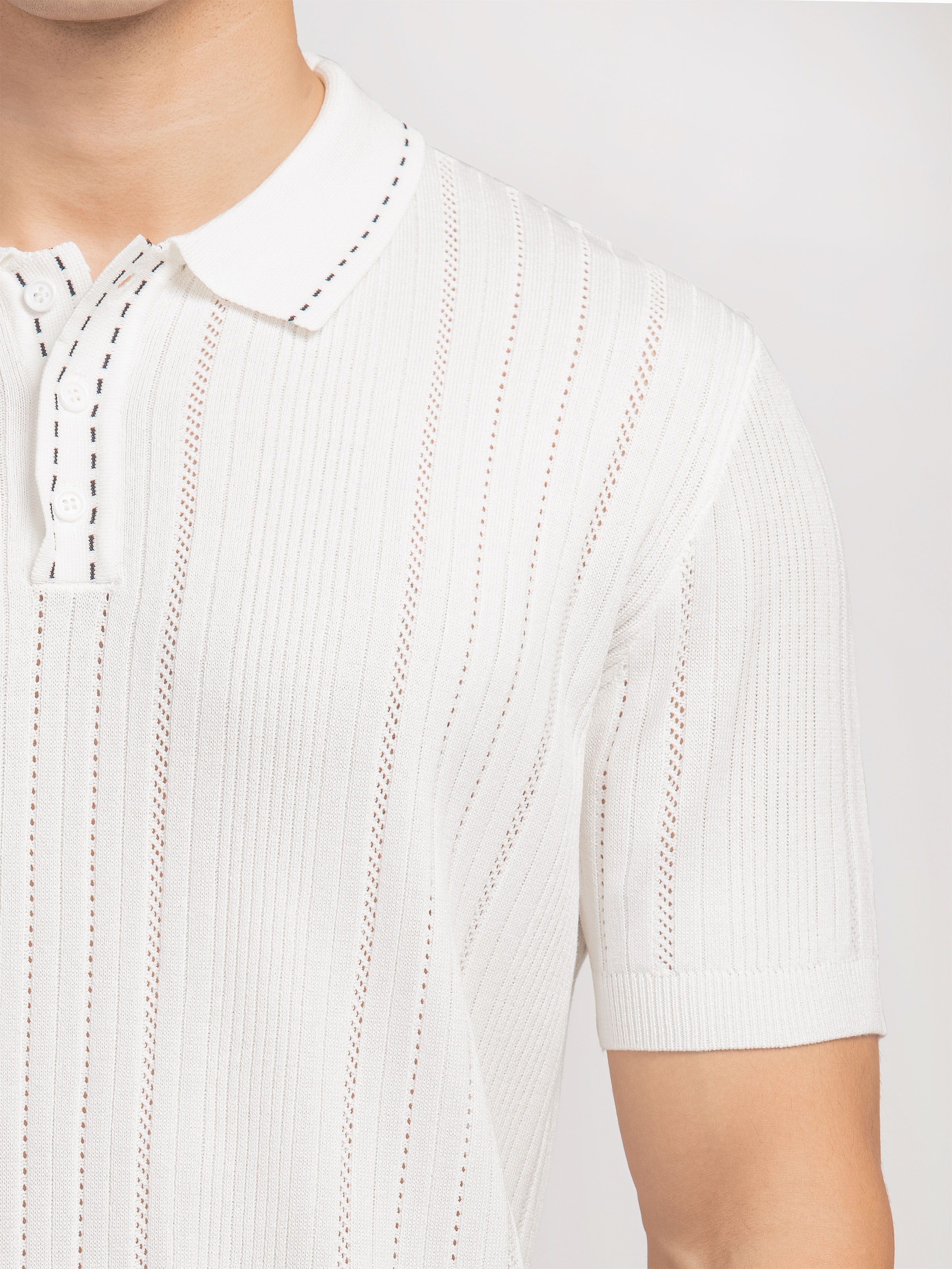 Regular Fit Knitted Polo - FMTCP5-201