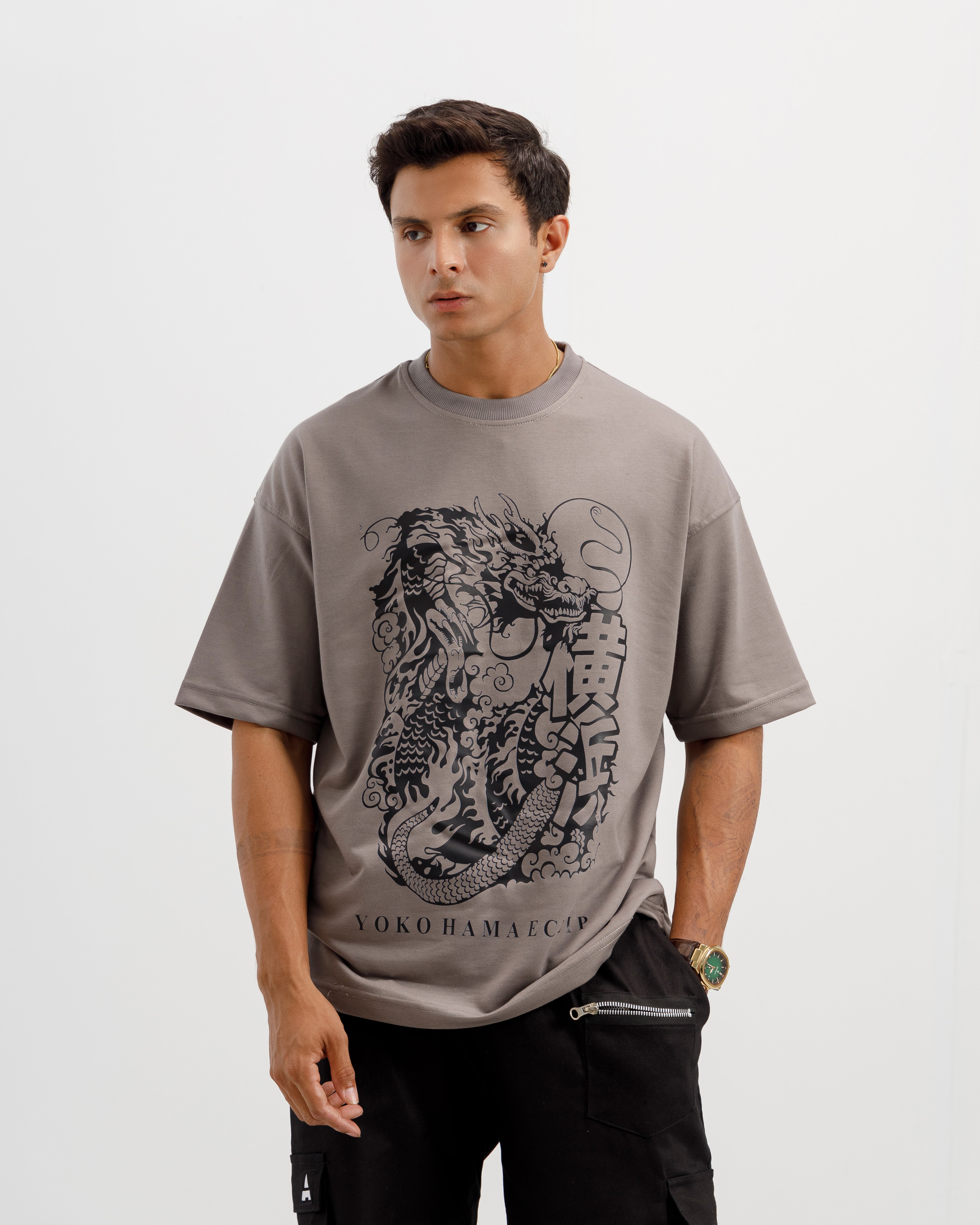 Serpent’s Shadow Oversized T-Shirt