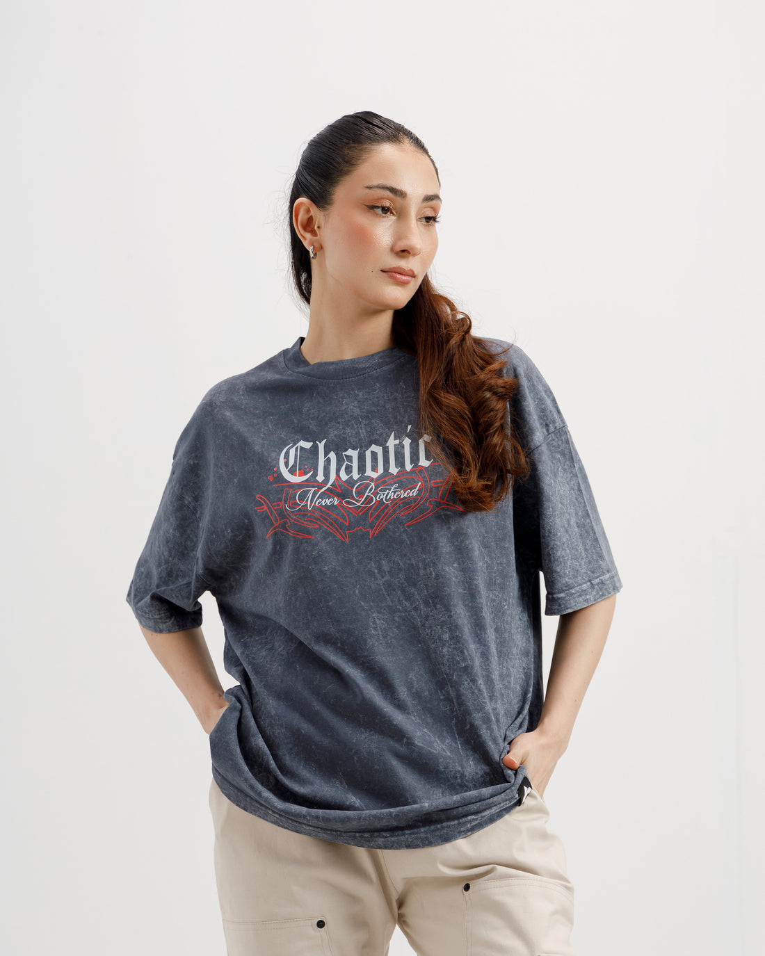 Chaotic Washed Oversized T-Shirt