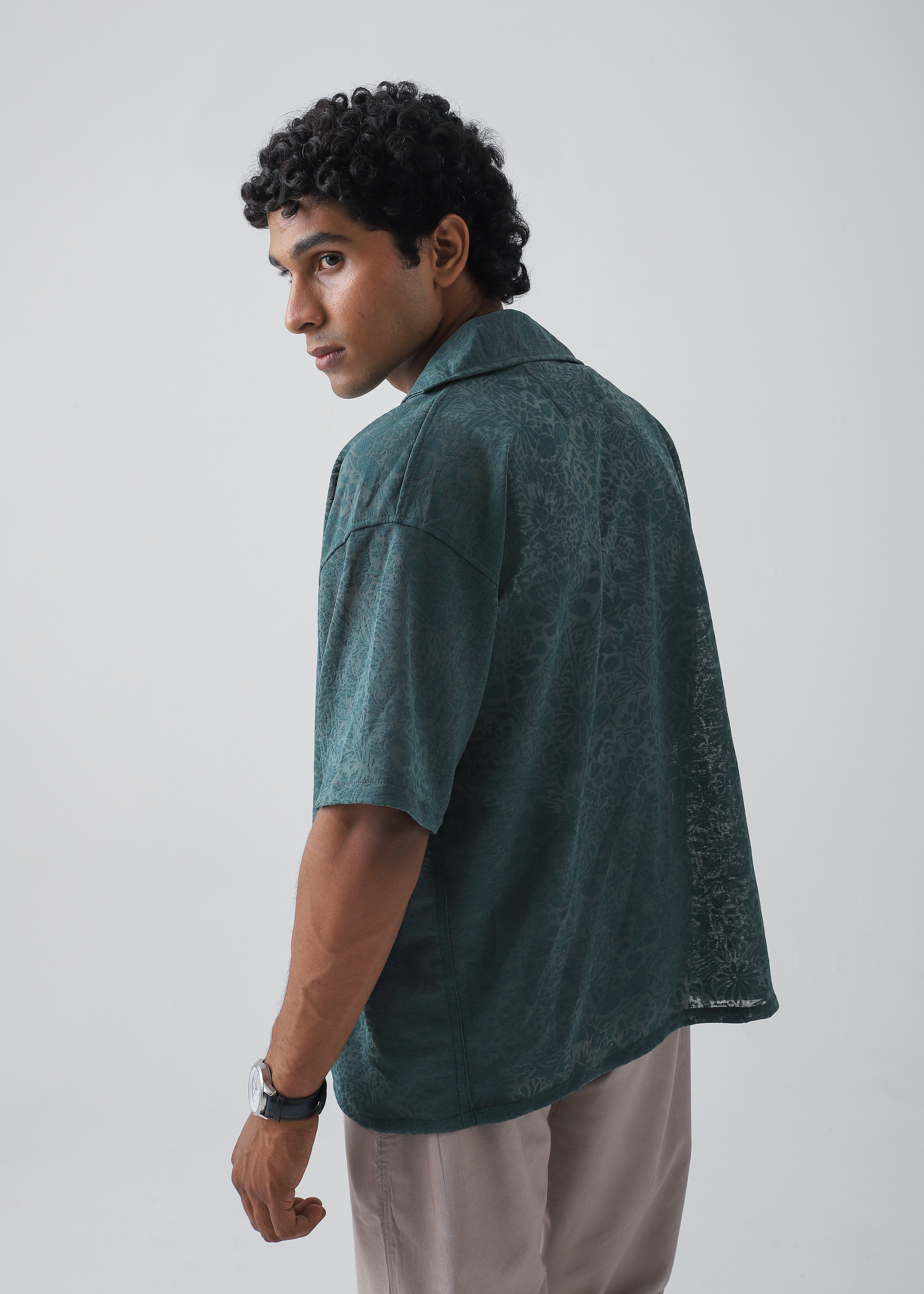 Forest Texture Green Shirt