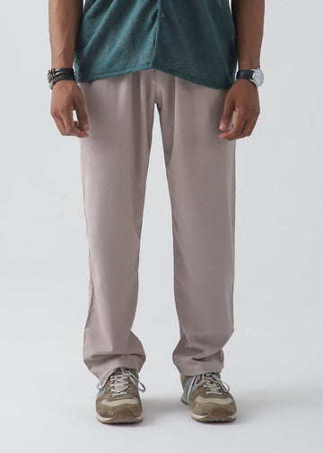 Stone Beige Relax Fit Trouser - Vastah Official®